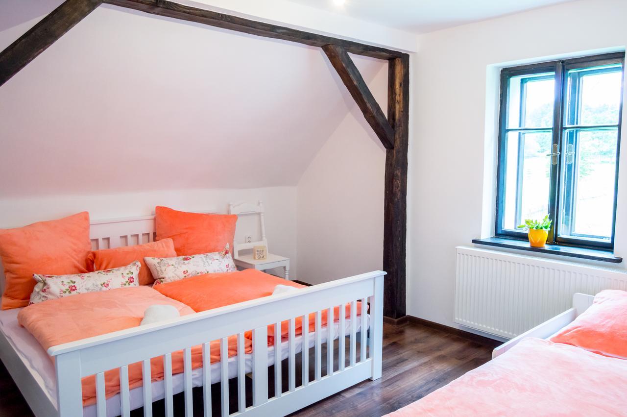 Apartment-Chalet-Chaloupka U Trnku ラーズニェ・キンジュヴァルト エクステリア 写真